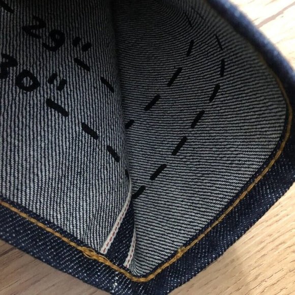 Levis x Tom Sachs 1947 501 XX Made In Japan LVC Vintage 27x32 Hidden Rivets Nike - Picture 3 of 10